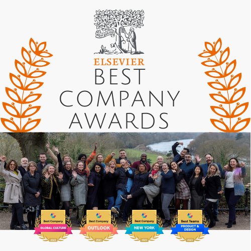 Elsevier Wins Major Awards and Opens Career Opportunities