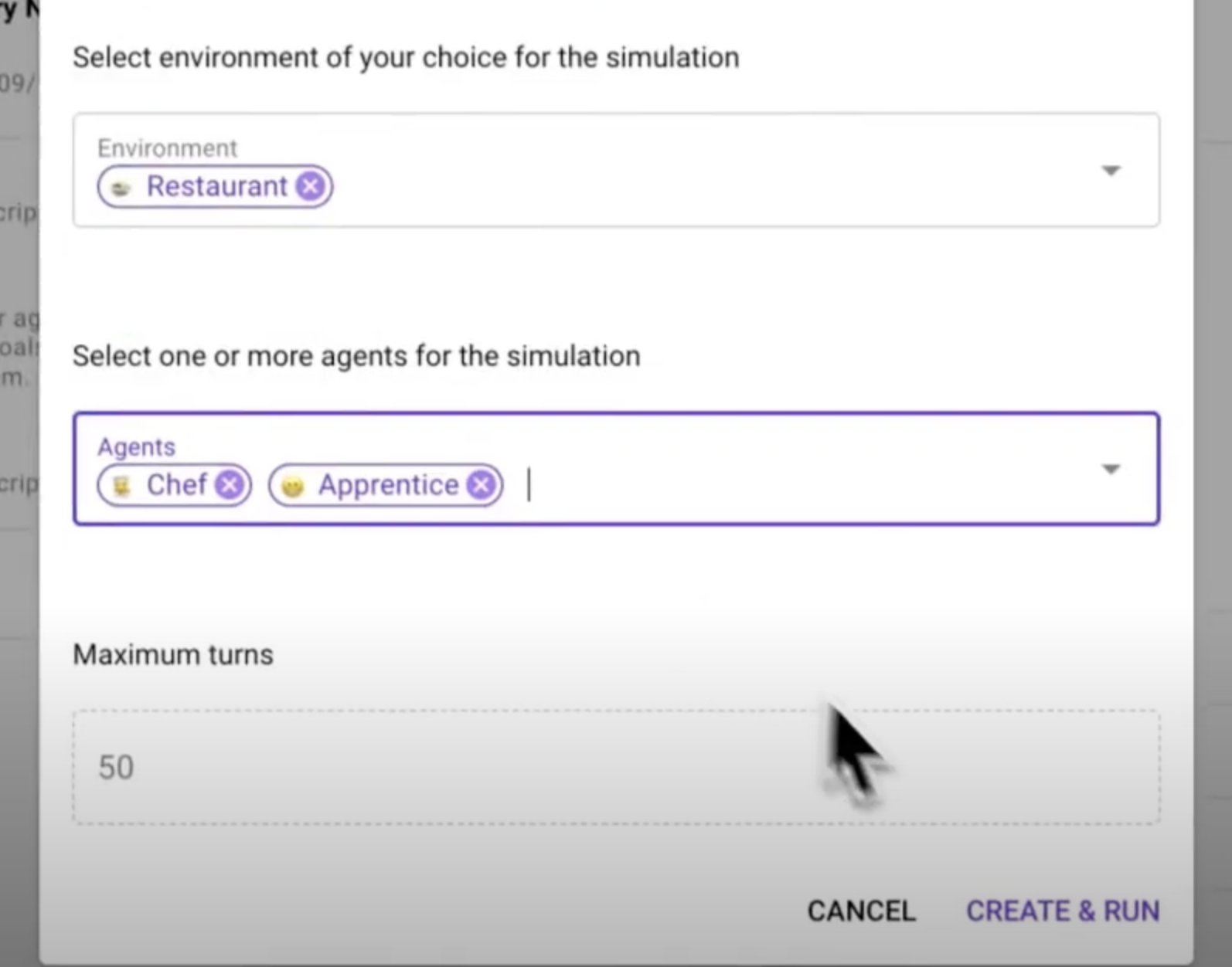 Simulating Agent Strategies in Controlled Environments