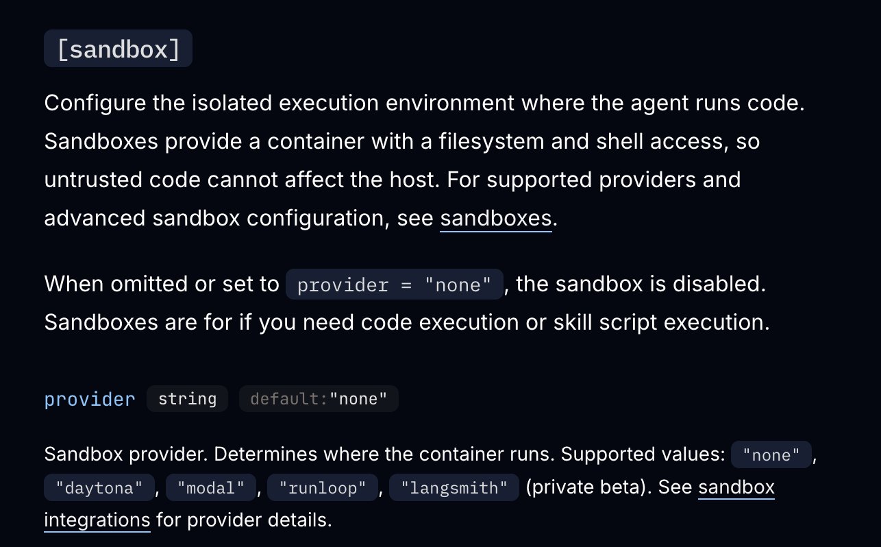 DeepAgents Sandbox Integration with Modal, Daytona, and Runloop