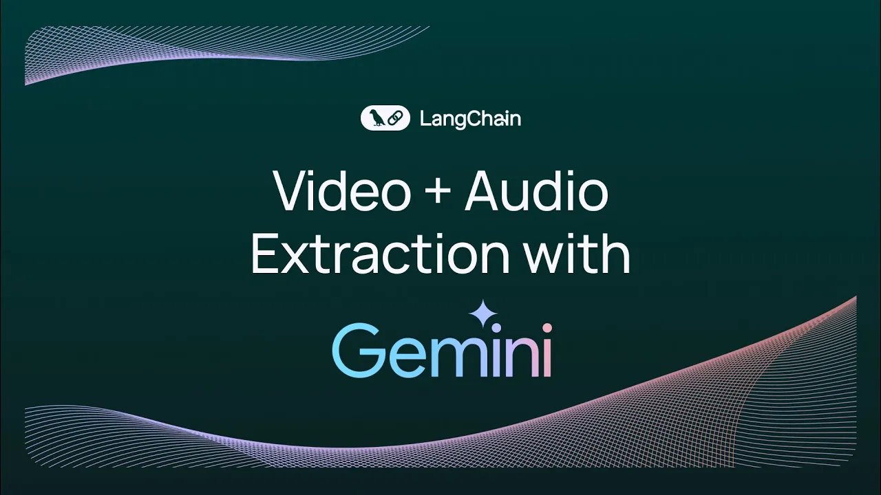 Gemini 1.5 Pro Enables Structured Audio Video Extraction