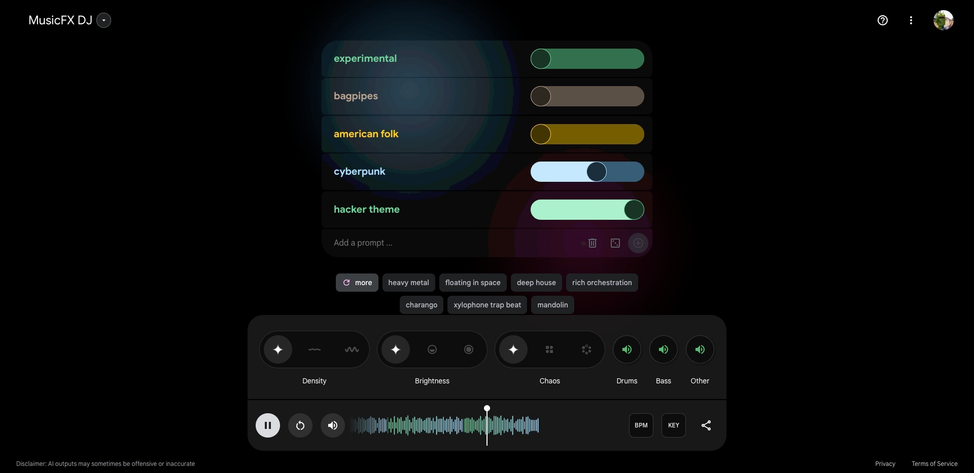 Google Releases MusicFX DJ AI Music Generation Tool