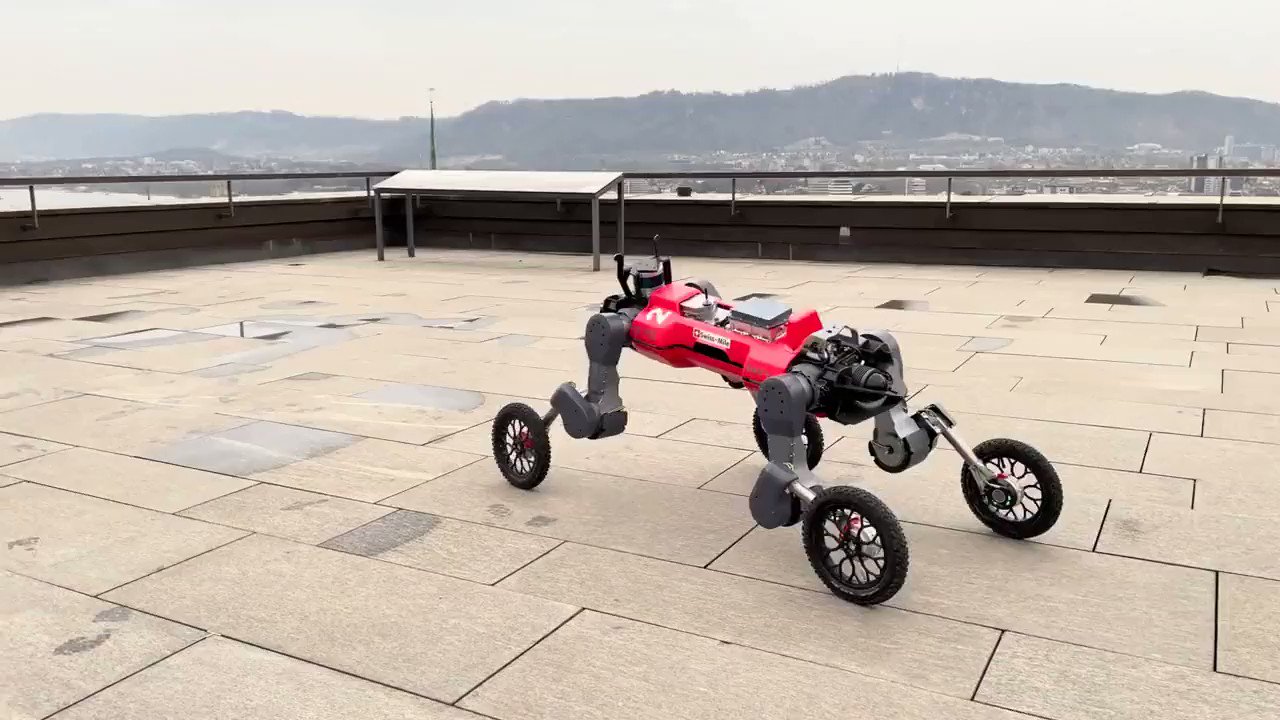 Wheeled Legged Quadruped Robot Innovation in Robotics Technology