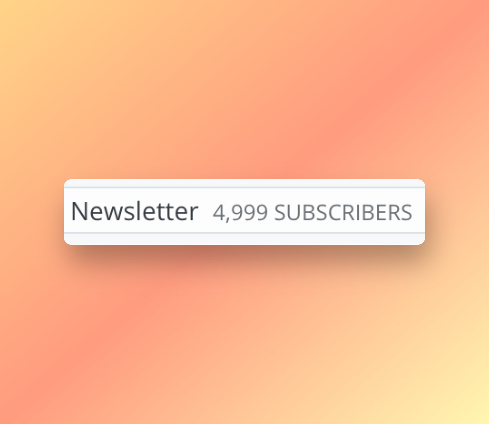 5000 Subscribers: Growth Systems, Writing Tips, ChatGPT Prompts