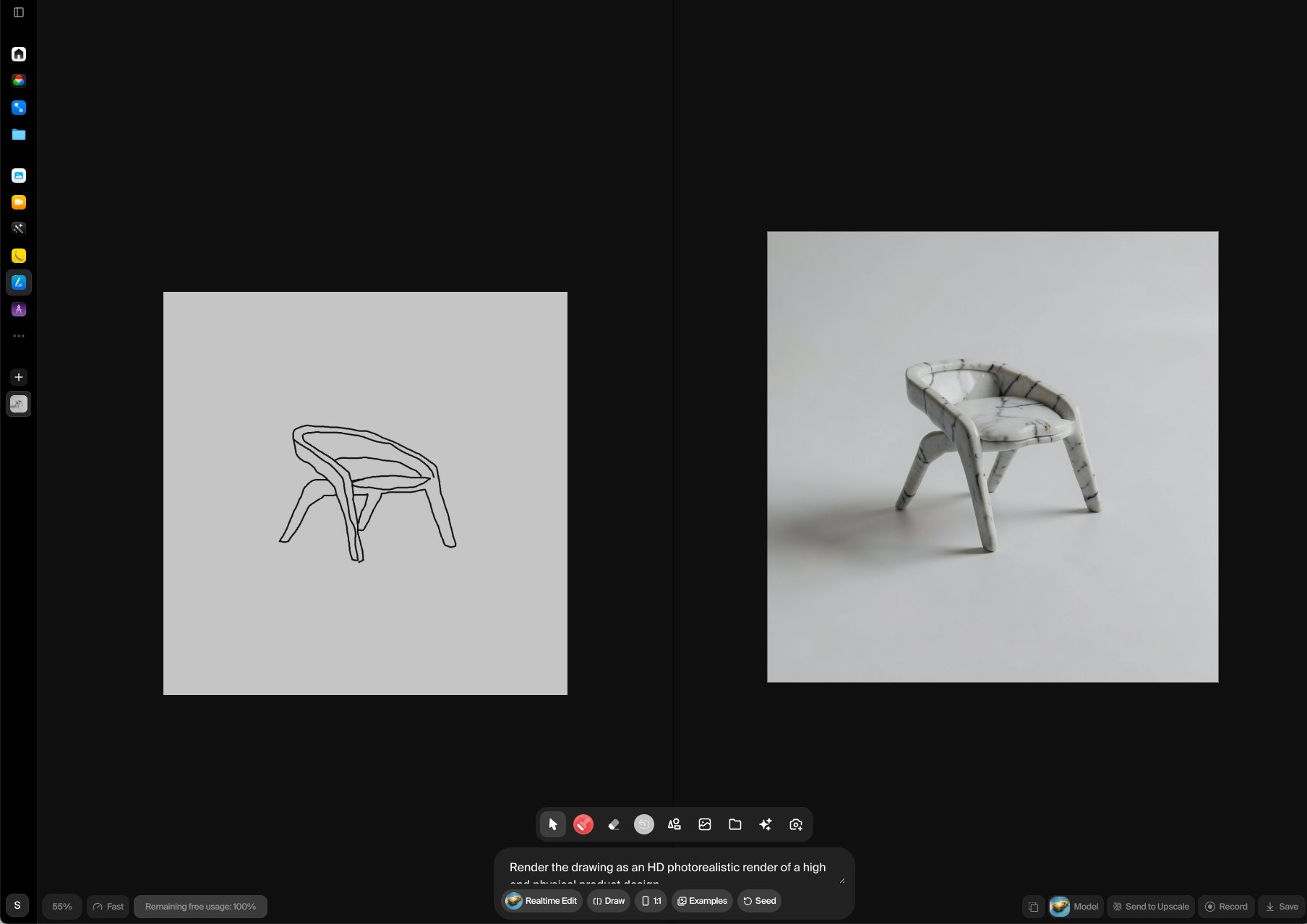 Krea AI Launches Real-time Generative Tool