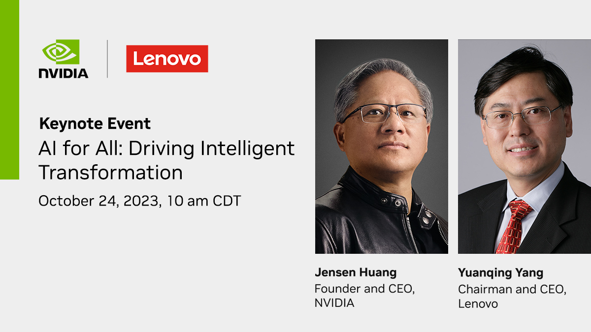 NVIDIA and Lenovo CEOs Discuss AI Evolution and Industry Transformation