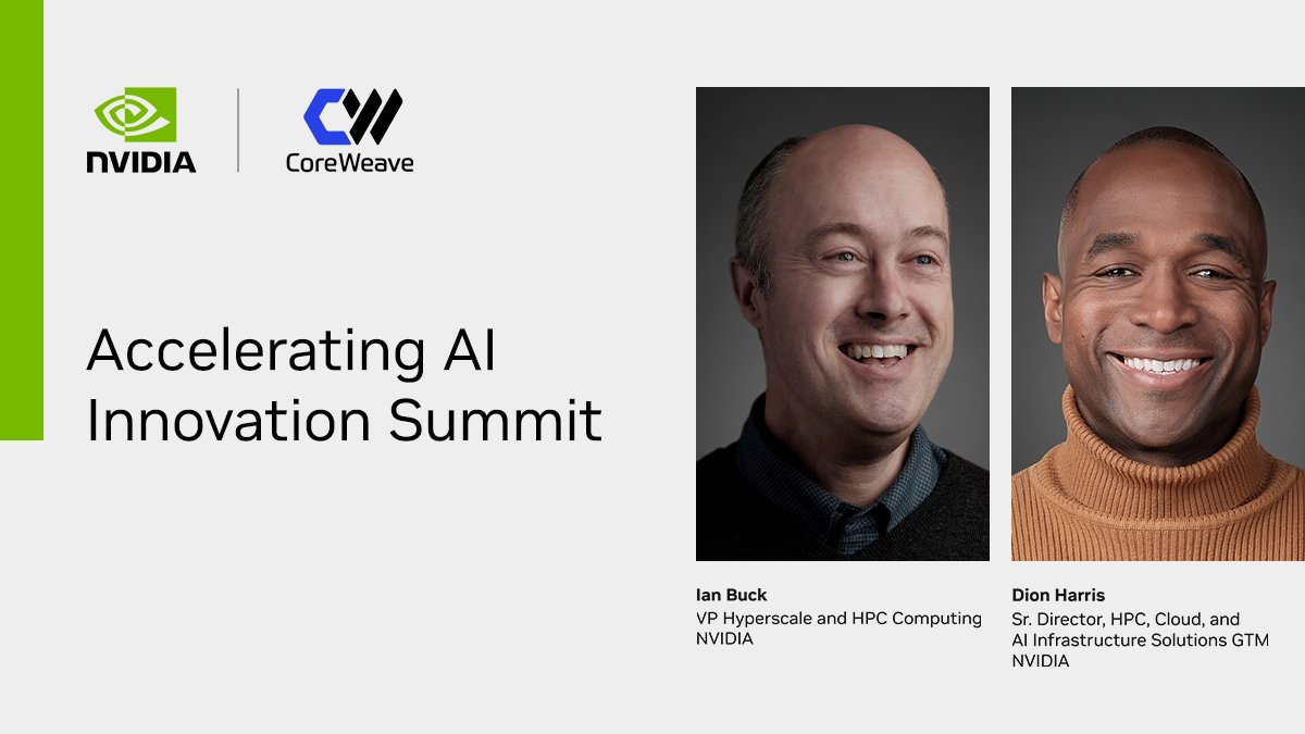 AI Innovation Virtual Summit June 26 CoreWeave