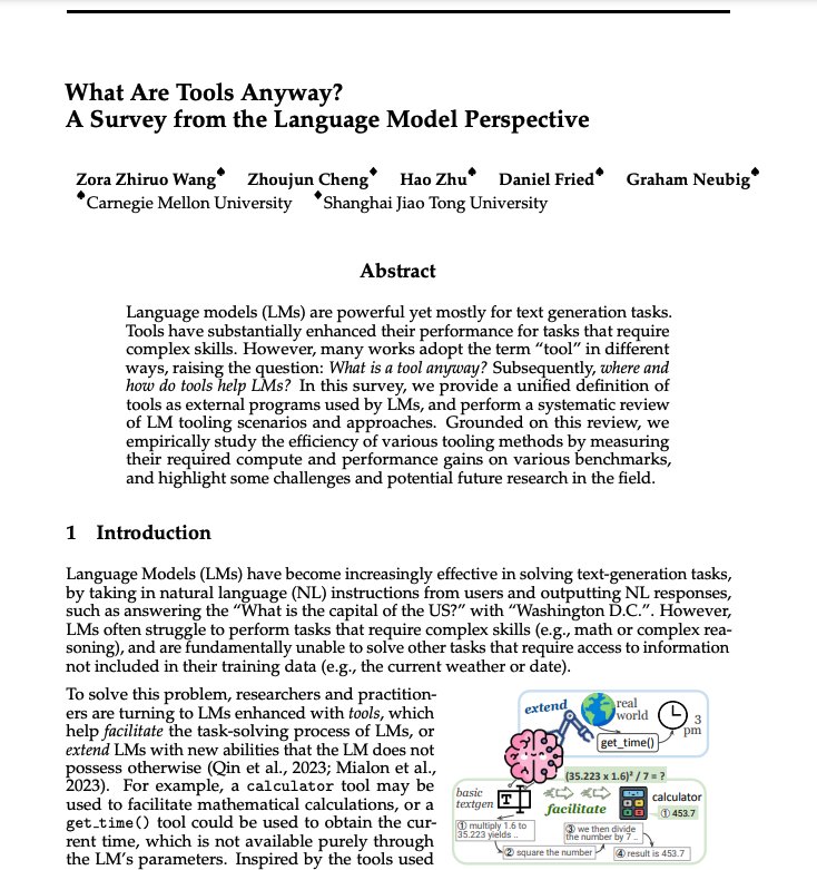 Tool Use in Large Language Models: Overview and Applications