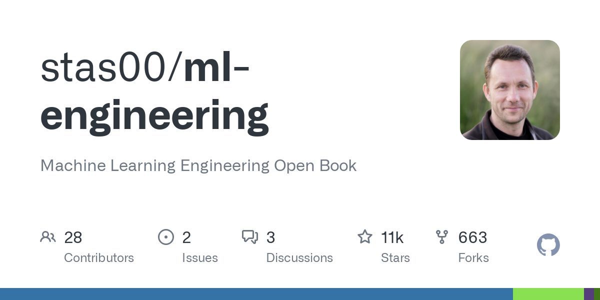 ML Engineering Open Book: Comprehensive Machine Learning Resource Guide