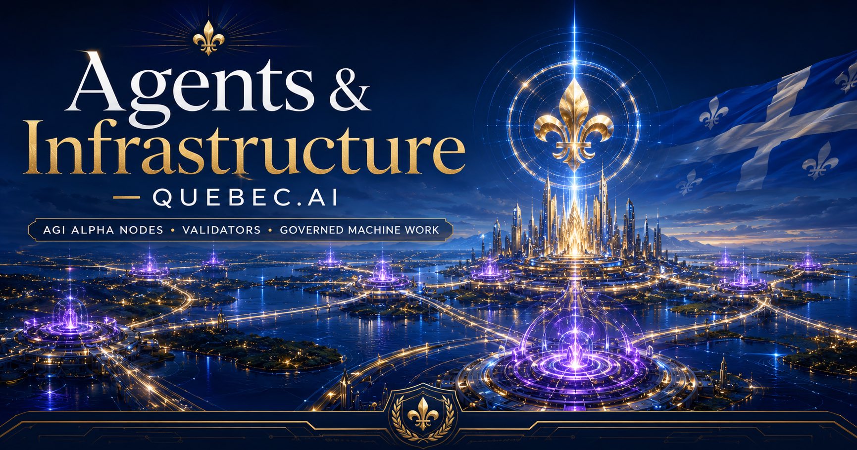 QUEBEC.AI Launches AGI Alpha Nodes and AI Infrastructure
