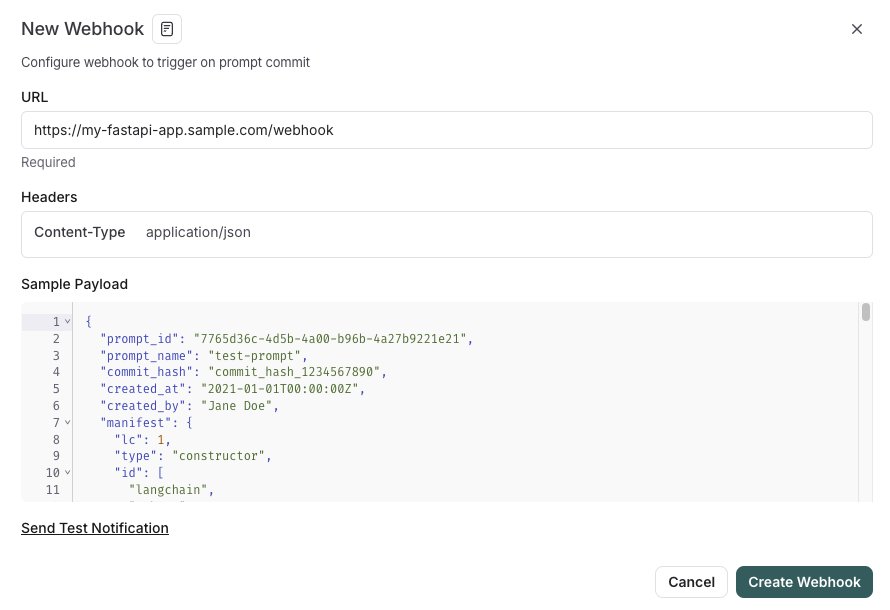 LangSmith Prompts Integration with SDLC Workflow Automation