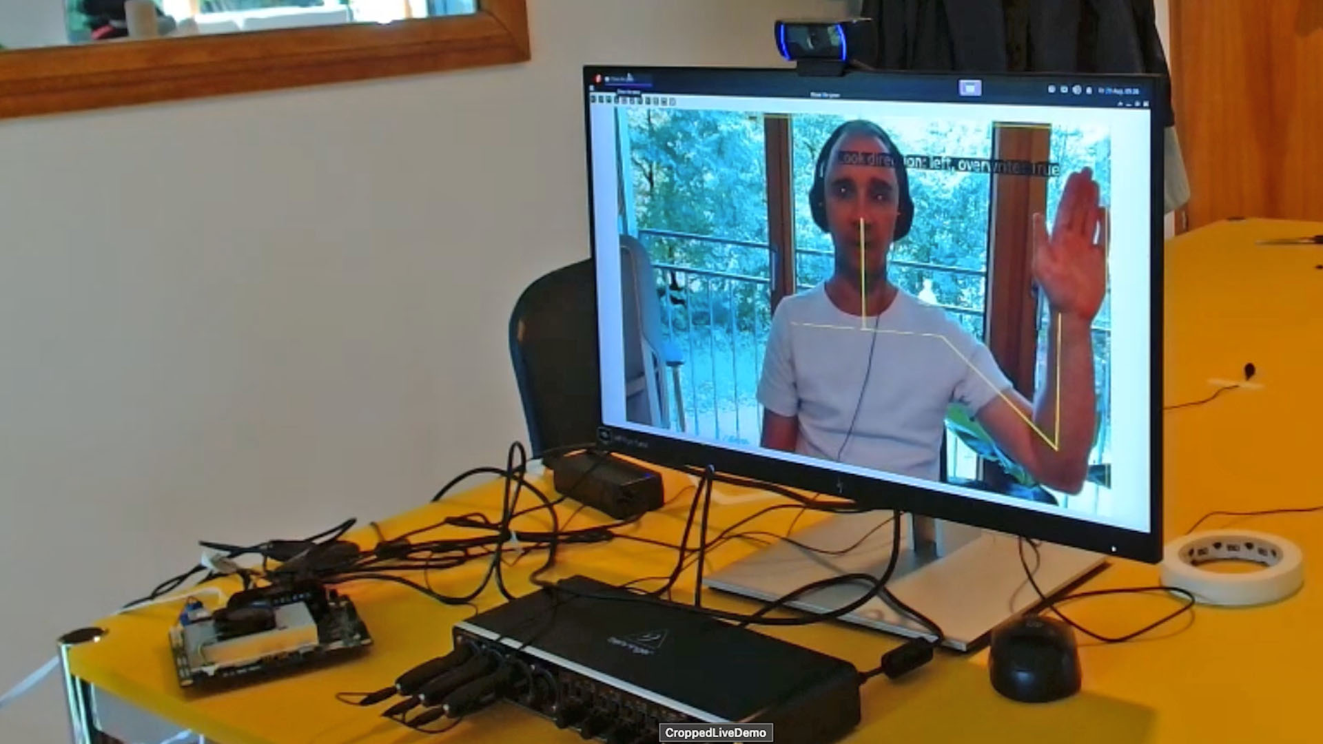 Multimodal Edge AI: Vision Audio Integration for Speaker Identification