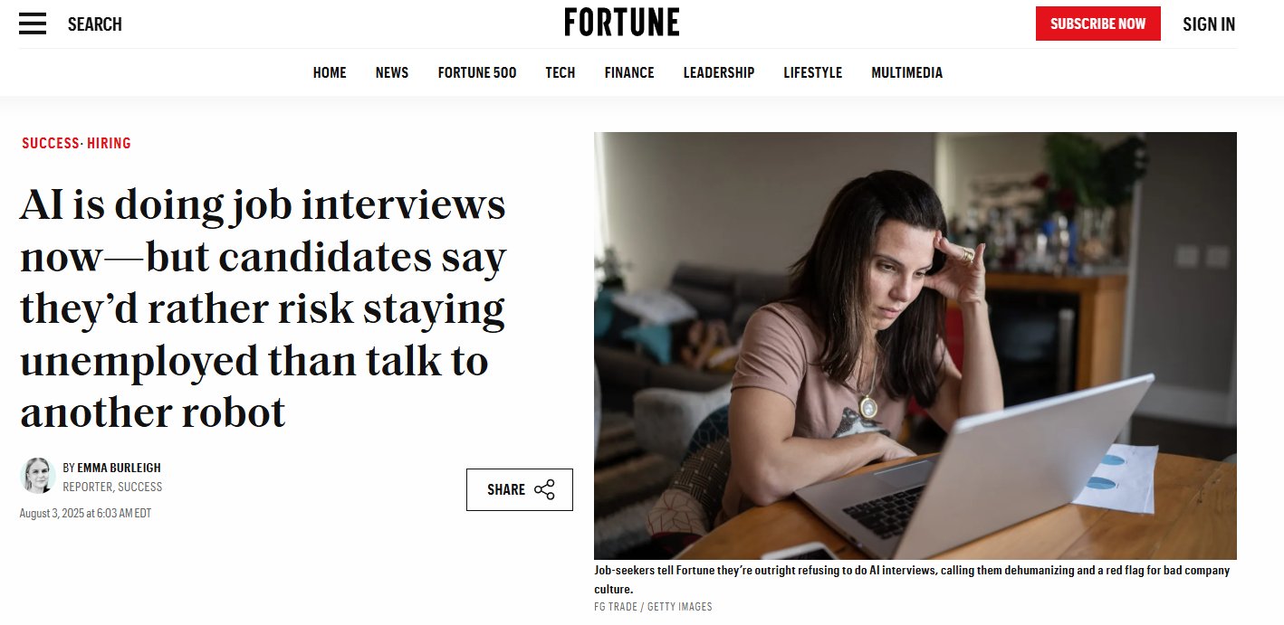 AI Conducting Job Interviews: The Future of Hiring Process