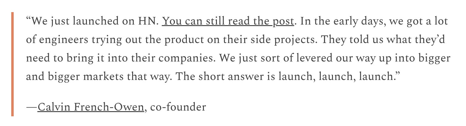 Launch Your Product and Let Users Come Naturally