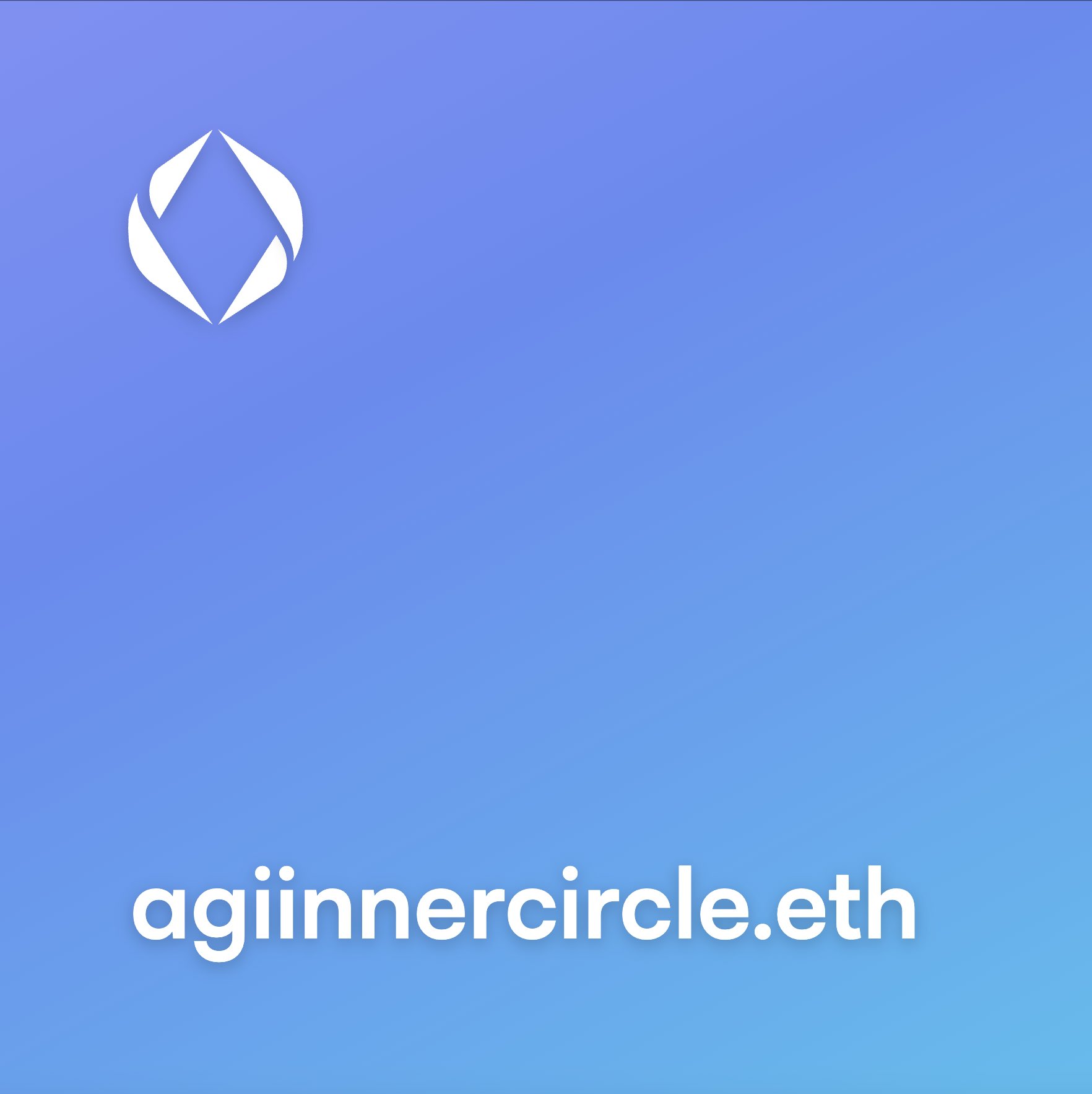 AGI Inner Circle NFT on Ethereum OpenSea Marketplace