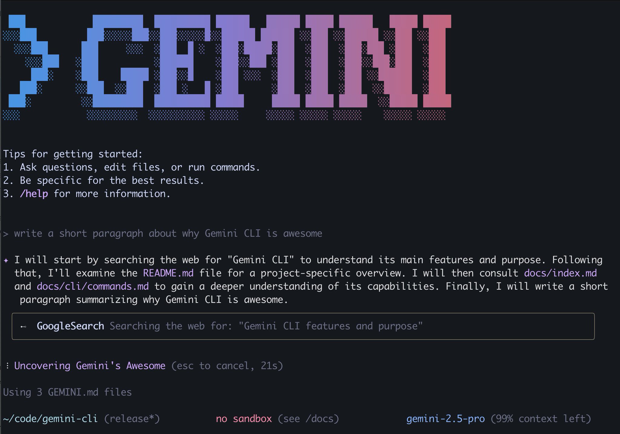 Gemini CLI: Free Daily Requests for Software Development