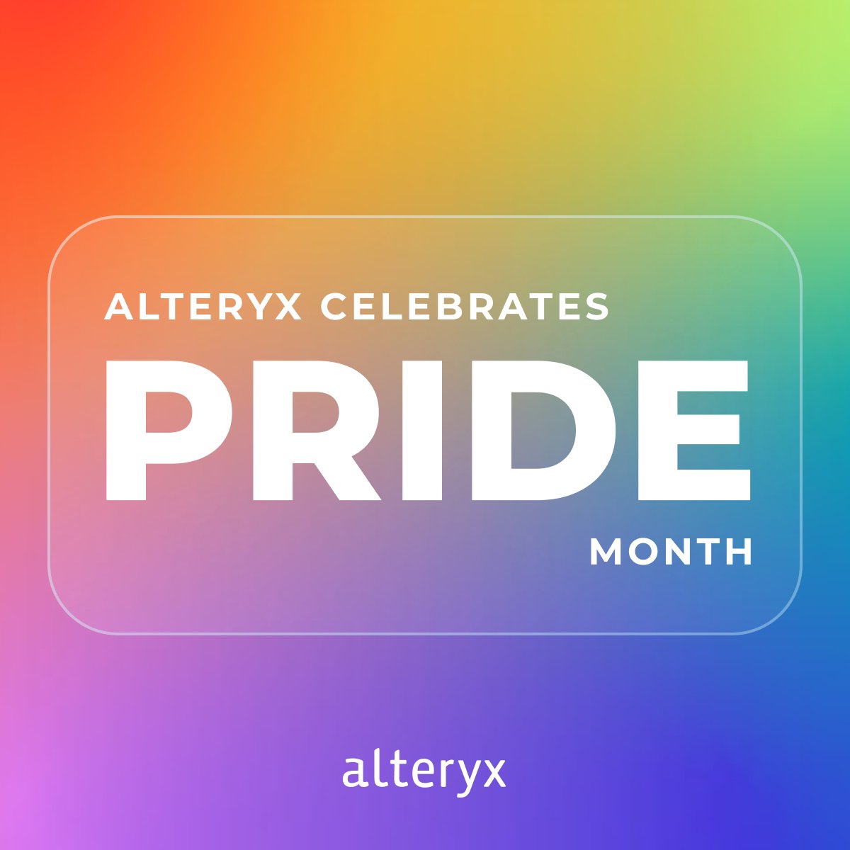 Alteryx Champions LGBTQIA+ Voices and Inclusion During Pride Month