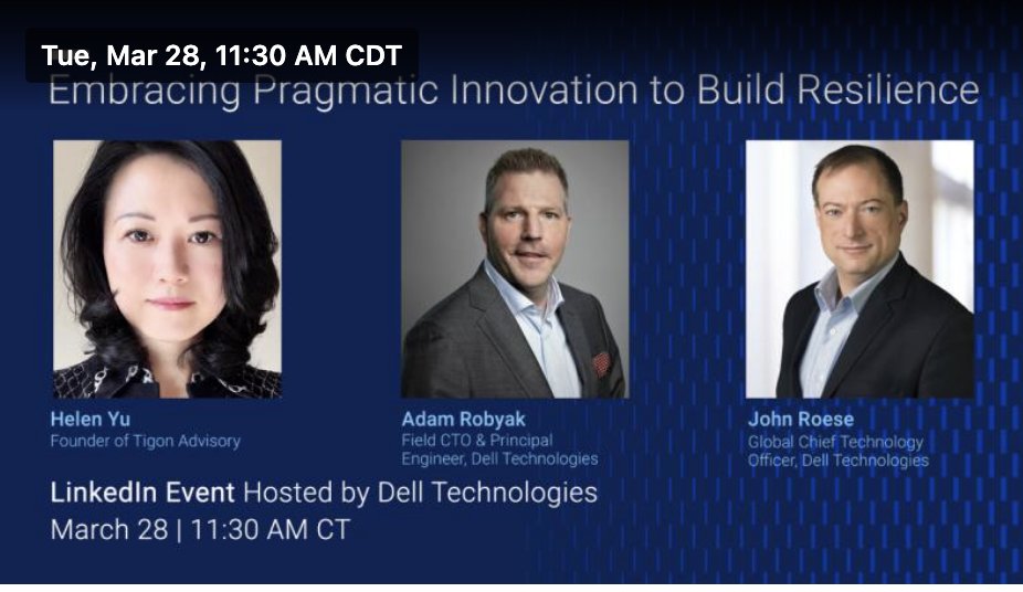 Dell Panel: Innovating Through Turbulent Times with Global CTO