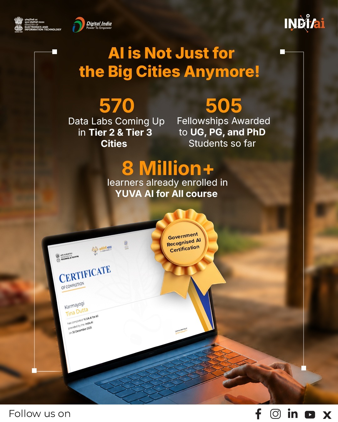 IndiaAI Expands AI Education Access with FutureSkills Initiative