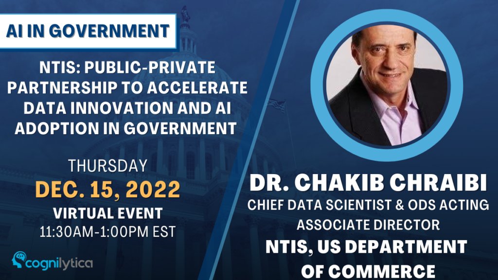 NTIS Public-Private Partnership Data Innovation AI Adoption Government