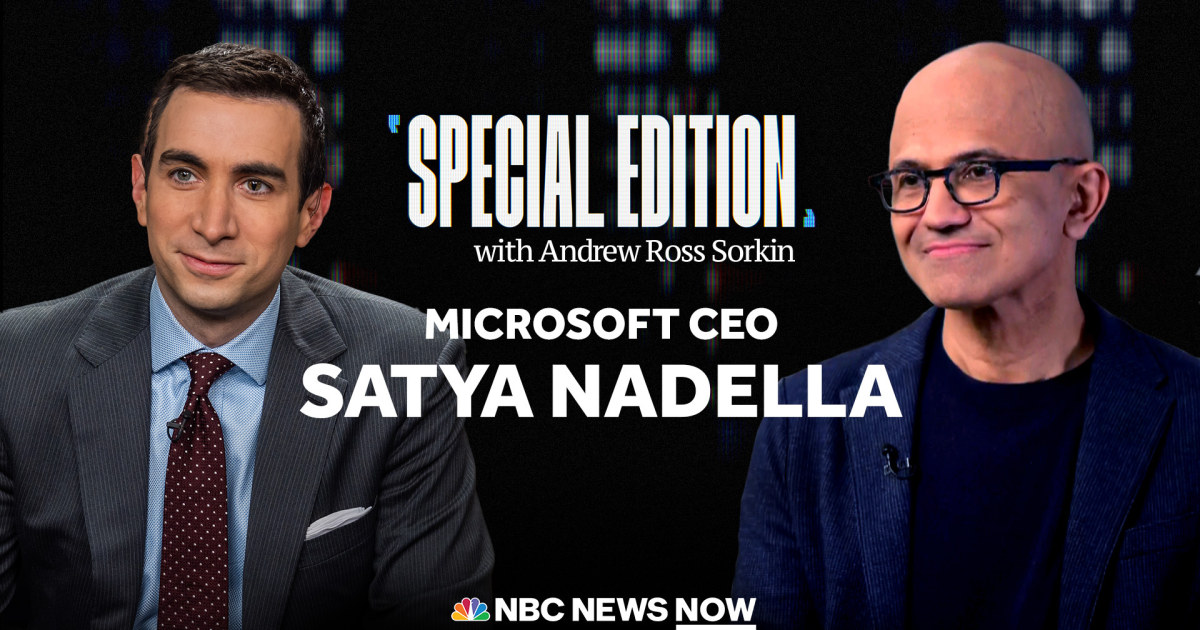 AI and Microsoft CEO Satya Nadella Discuss Profound Technology Impact