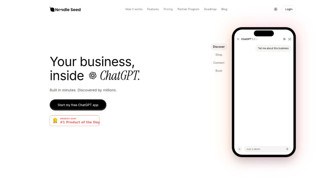 Noodle Seed: AI-Powered Chat Discovery and Booking Platform
