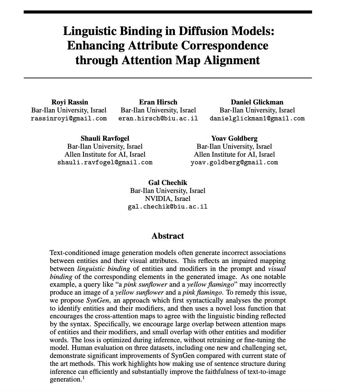 Linguistic Binding in Diffusion Models for Better Attribute Correspondence