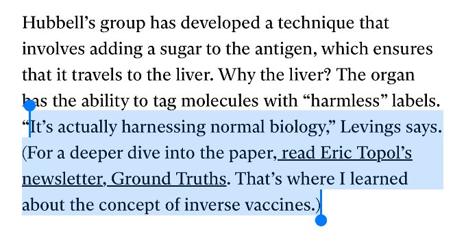 Inverse Vaccines Enable Immune Tolerance Through Advanced Immunology