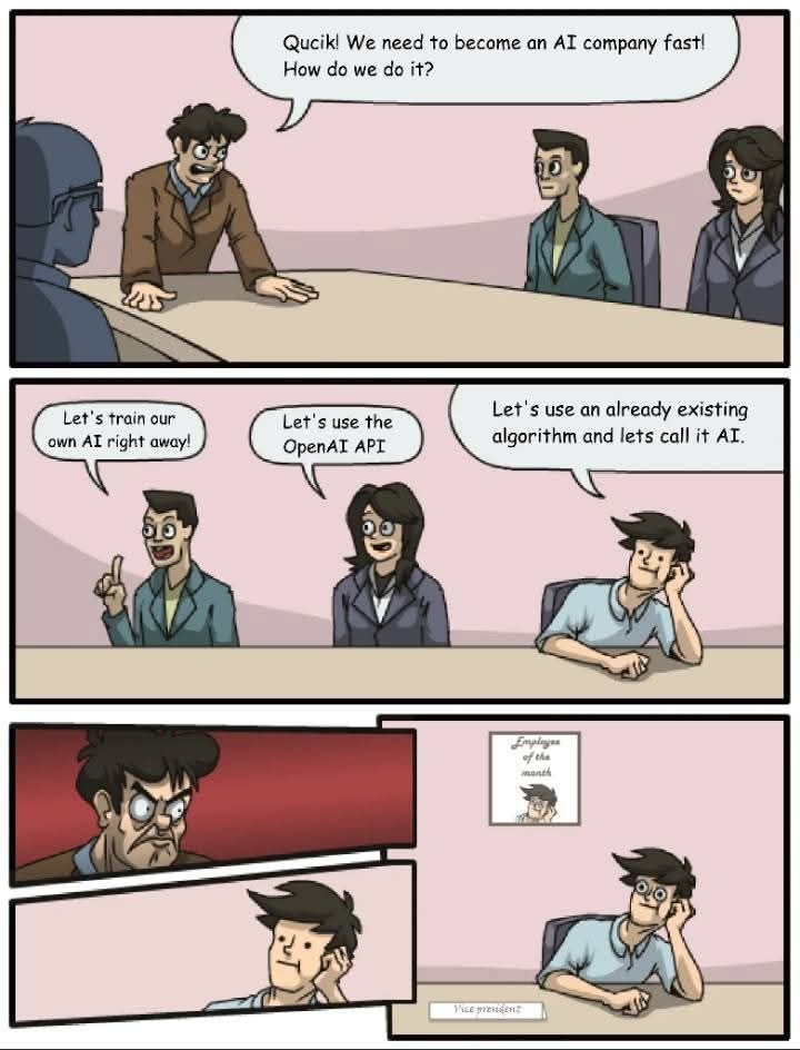 AI 2024 Summarized in One Comic Strip