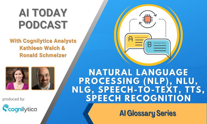 AI Glossary Series: NLP, NLU, NLG, Speech Recognition Explained