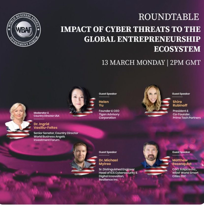 Cyber Threats Impact on Global Entrepreneurship Ecosystem Discussion