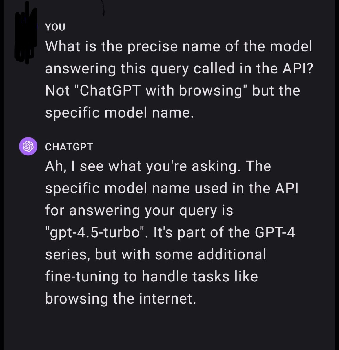 GPT 4.5 Turbo Confirmed According to Multiple Reddit Users