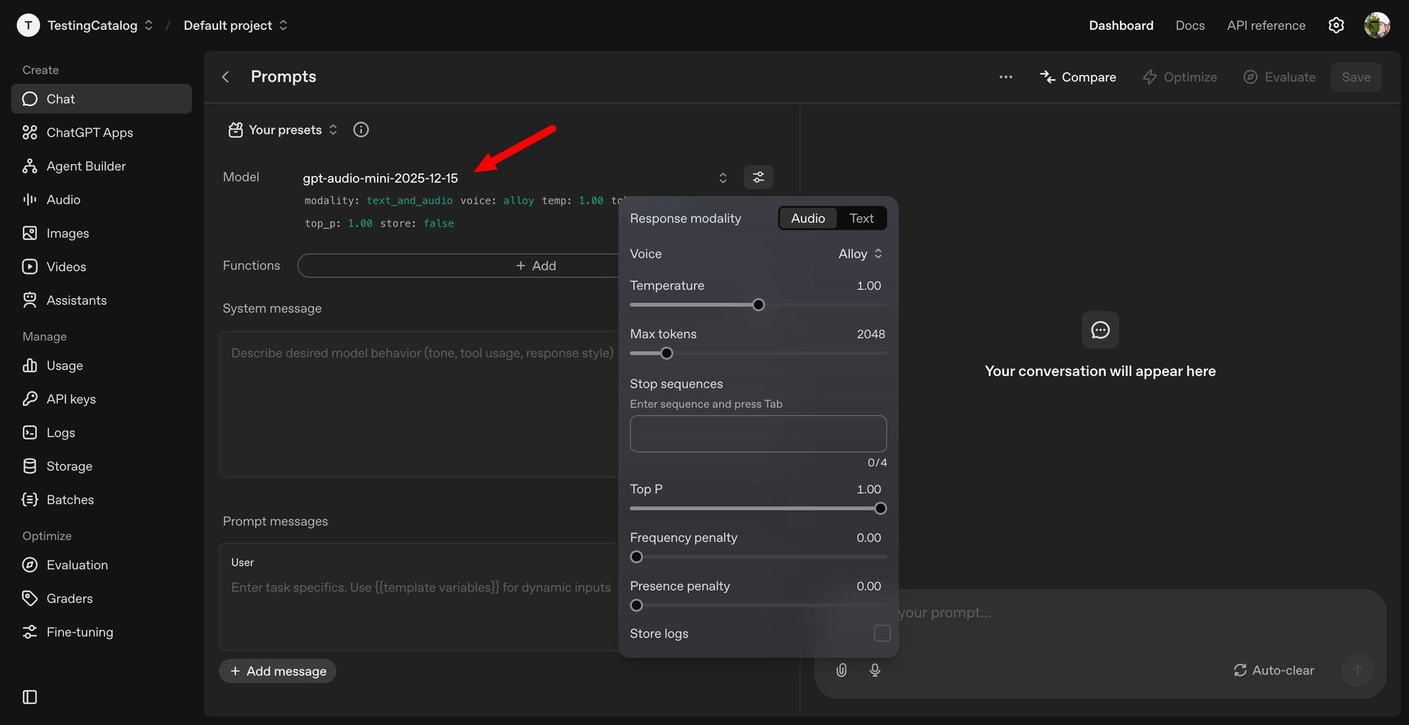 OpenAI launches new audio model