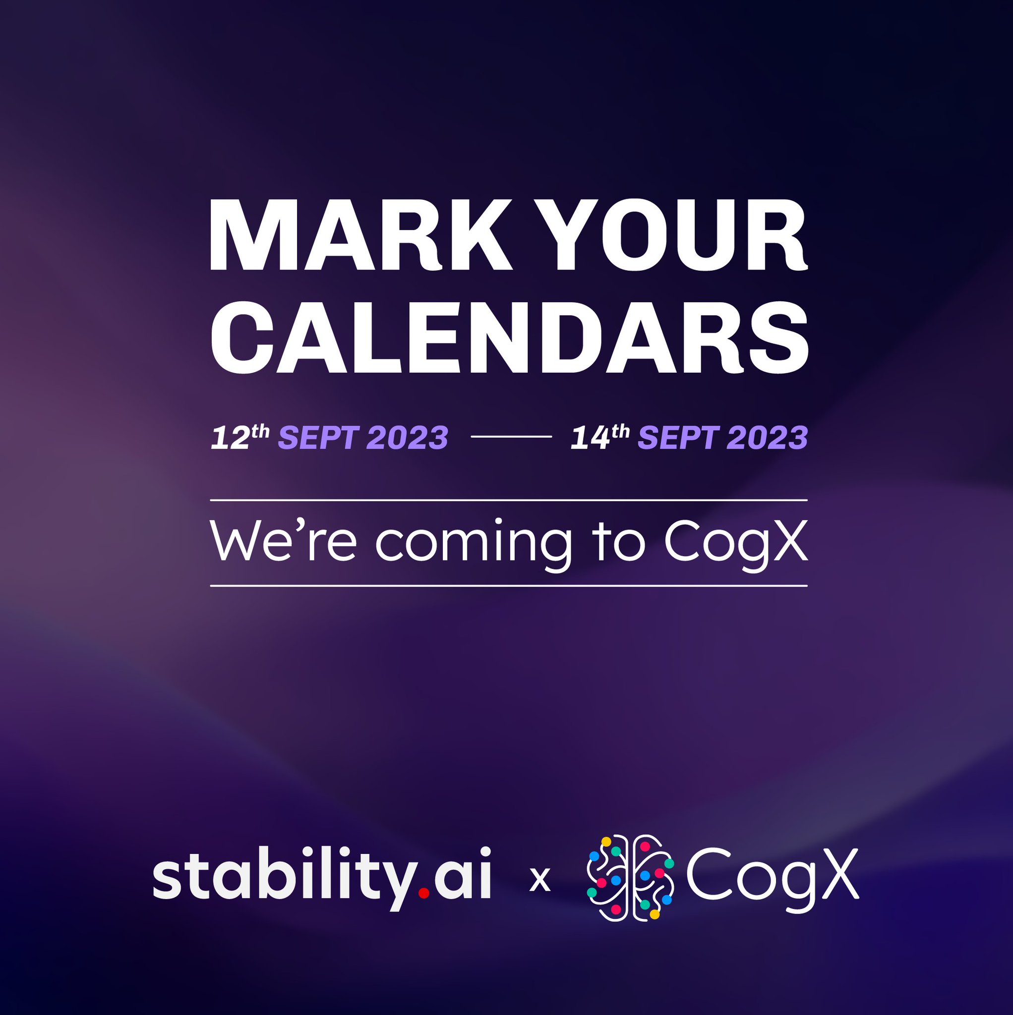 Join Stability AI Research Revolution at CogX Festival