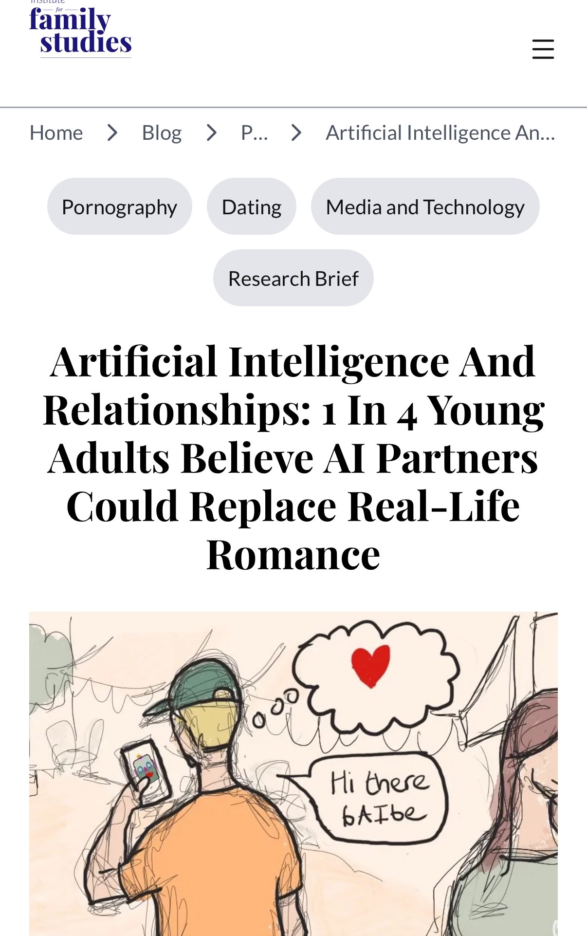 AI Partners Could Replace Real Romantic Relationships Survey