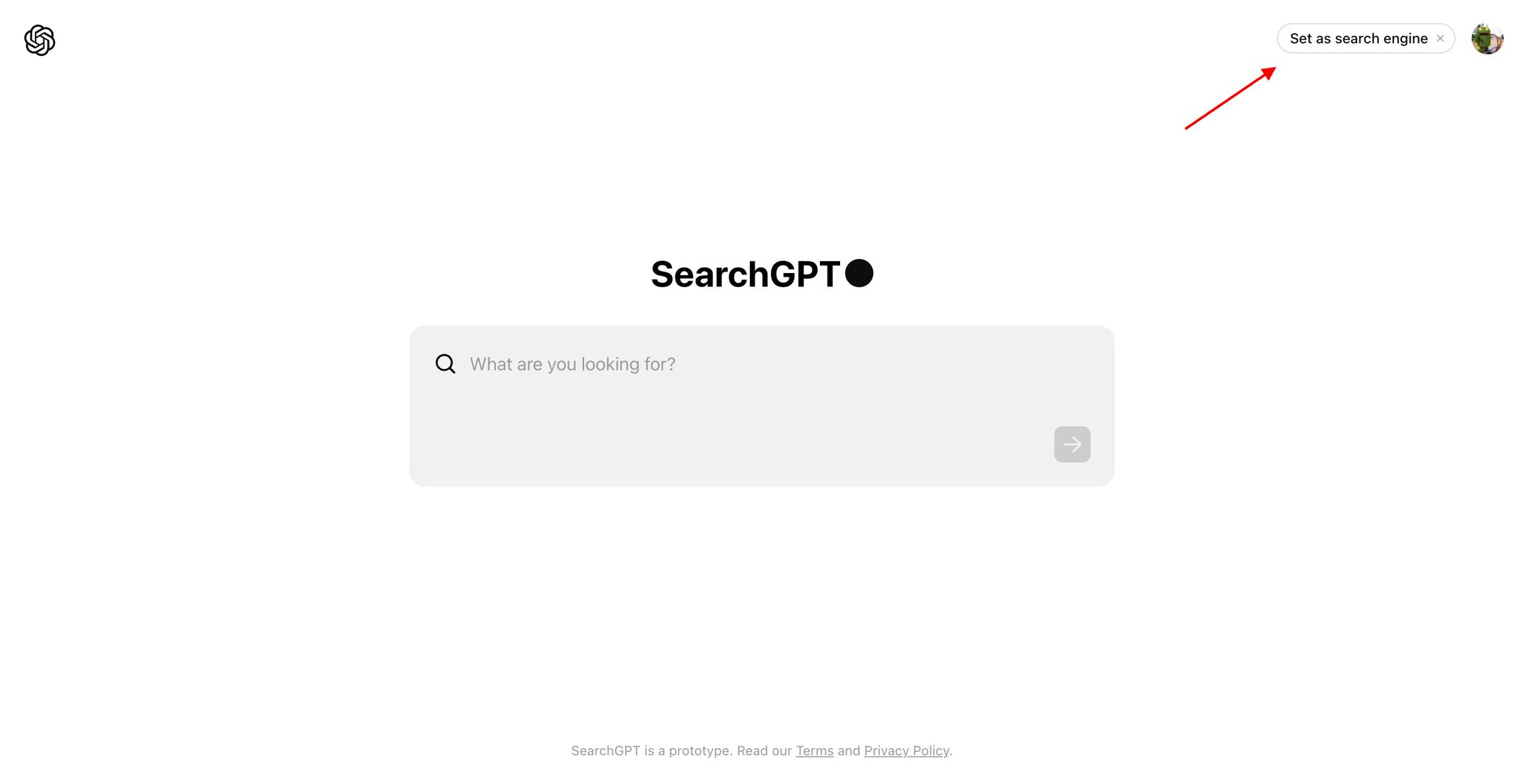 SearchGPT to be offered as a default search engine option