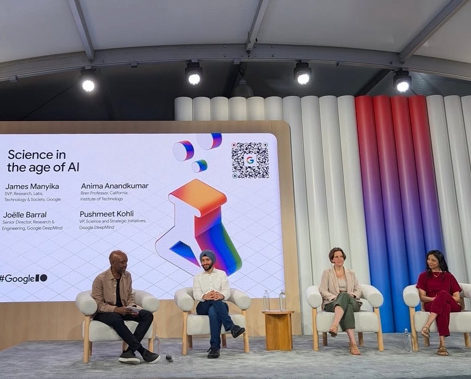 AI and Science Panel at Google IO 2026