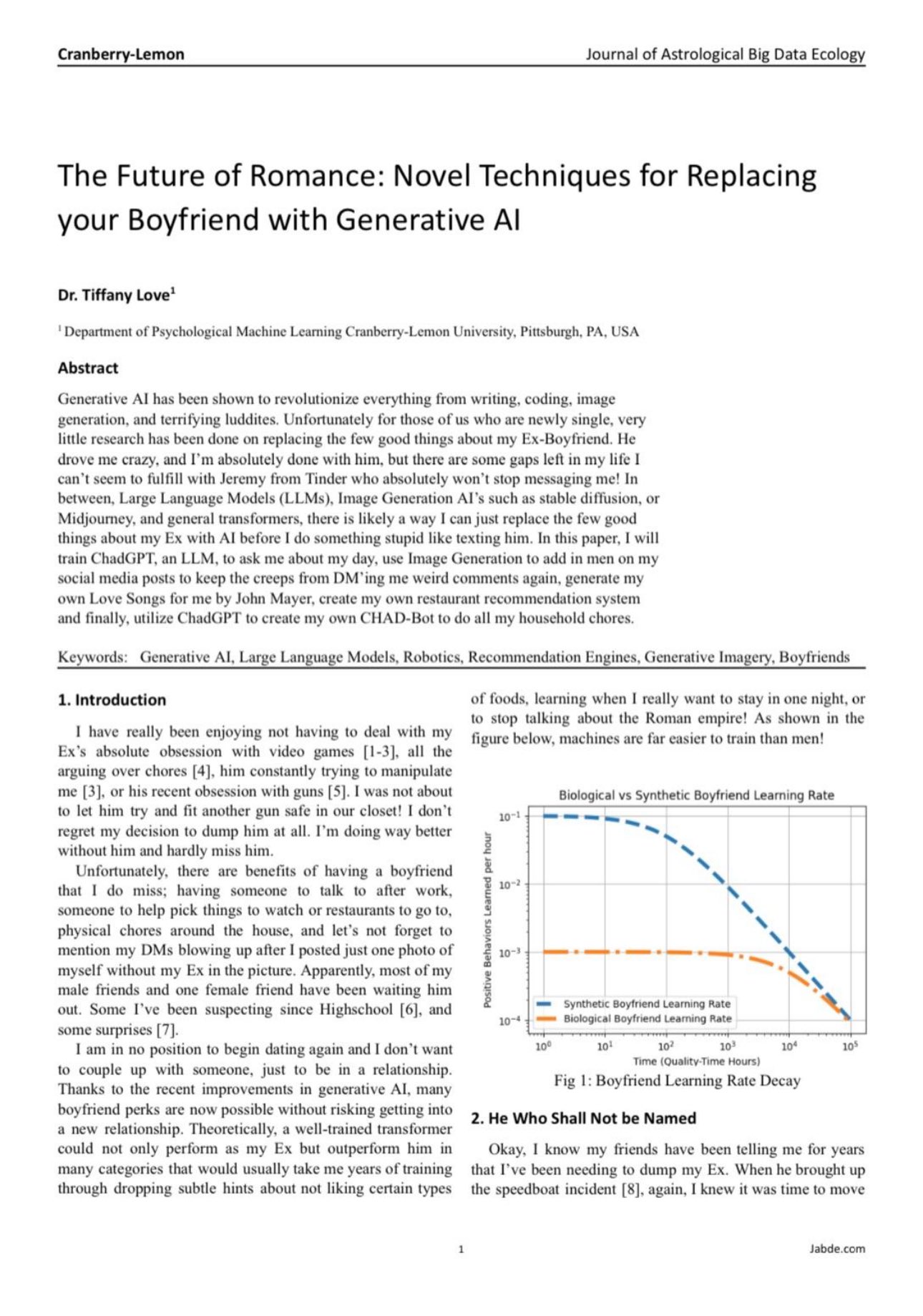 New paper suggests replacing boyfriend with AI, warns against losing human connection