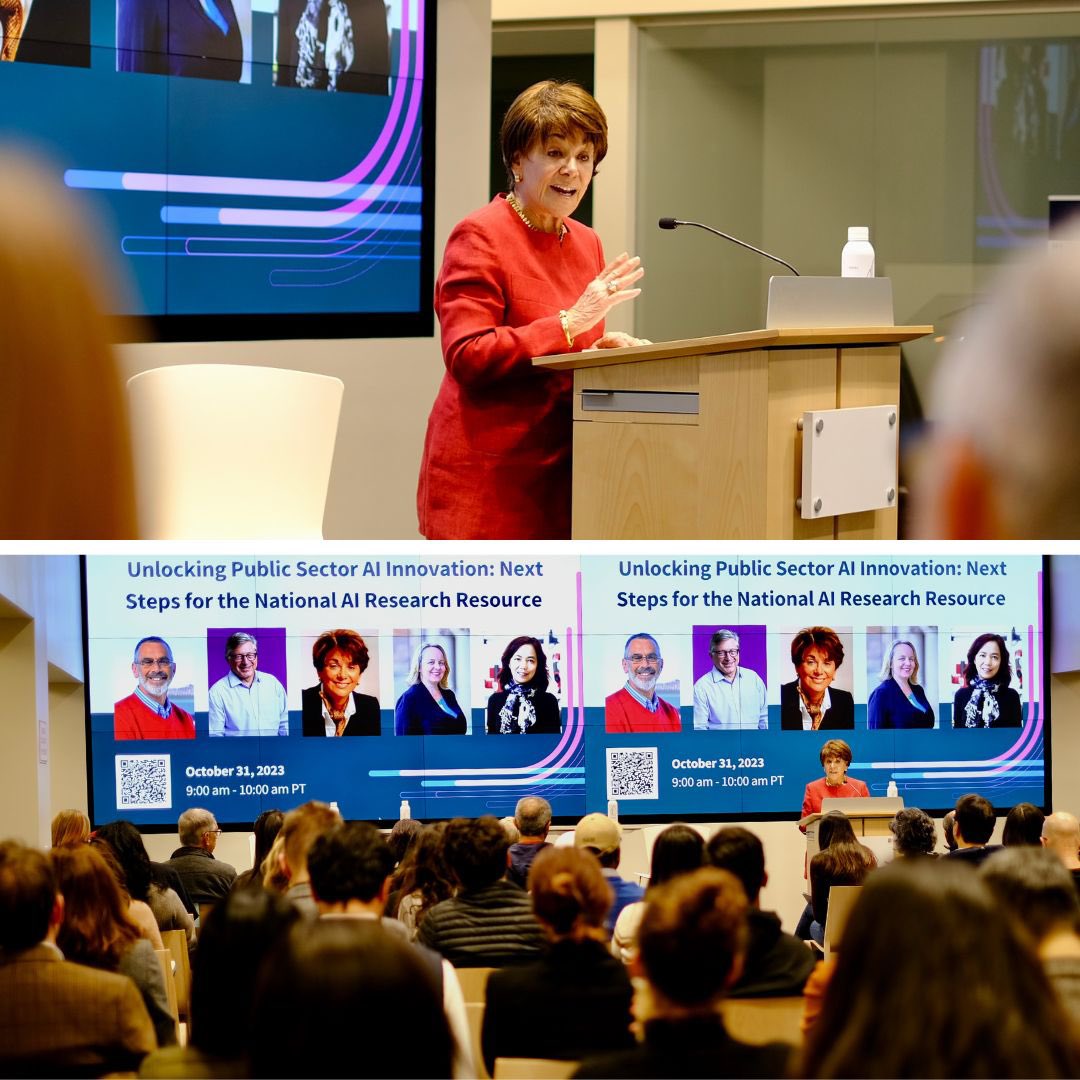 Rep Eshoo advocates safe AI development beyond big tech entities