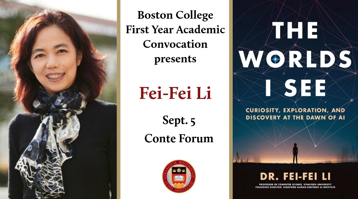 Author discusses book with Boston College first year students