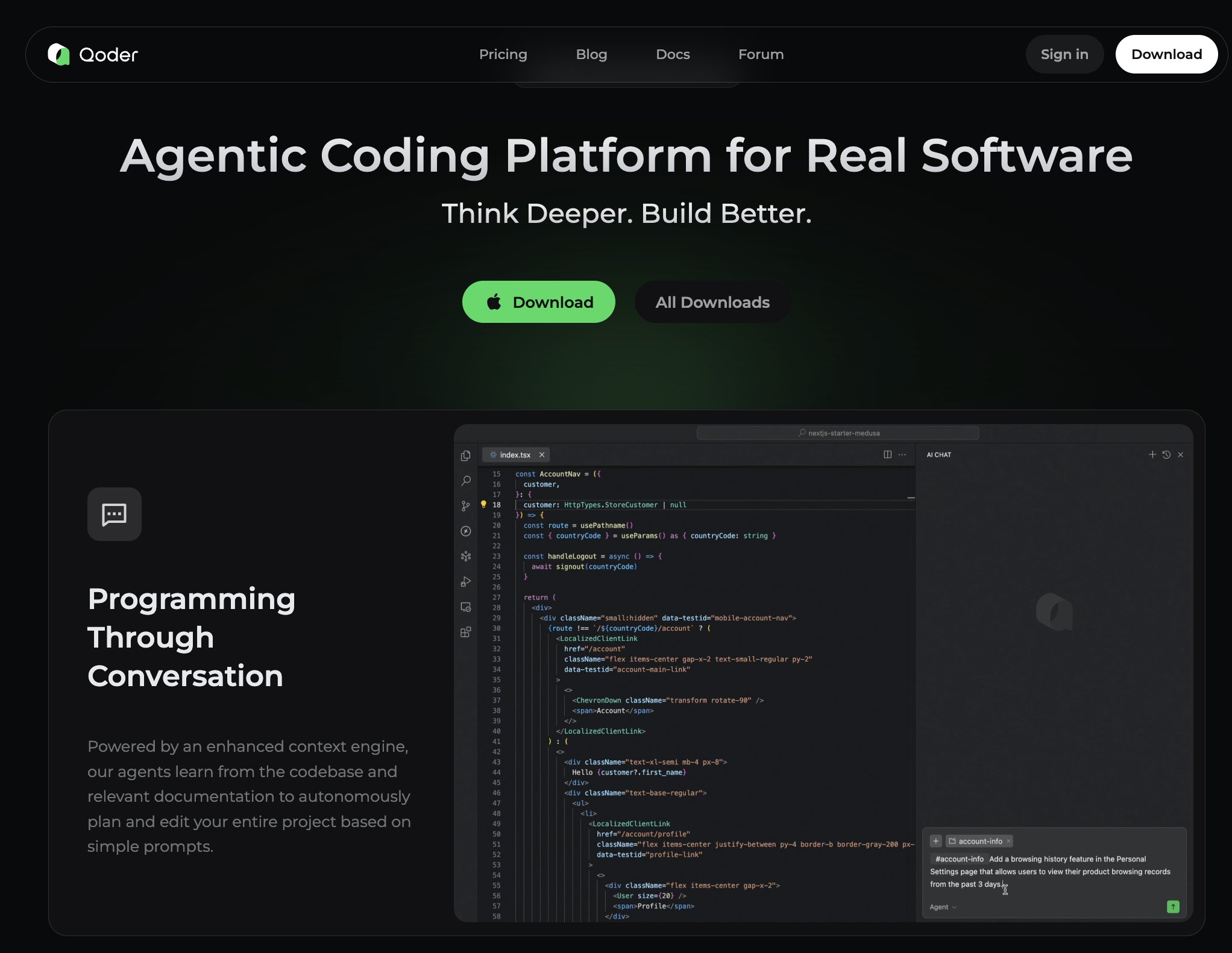 Discover Qoder AI IDE for Intelligent Code Development