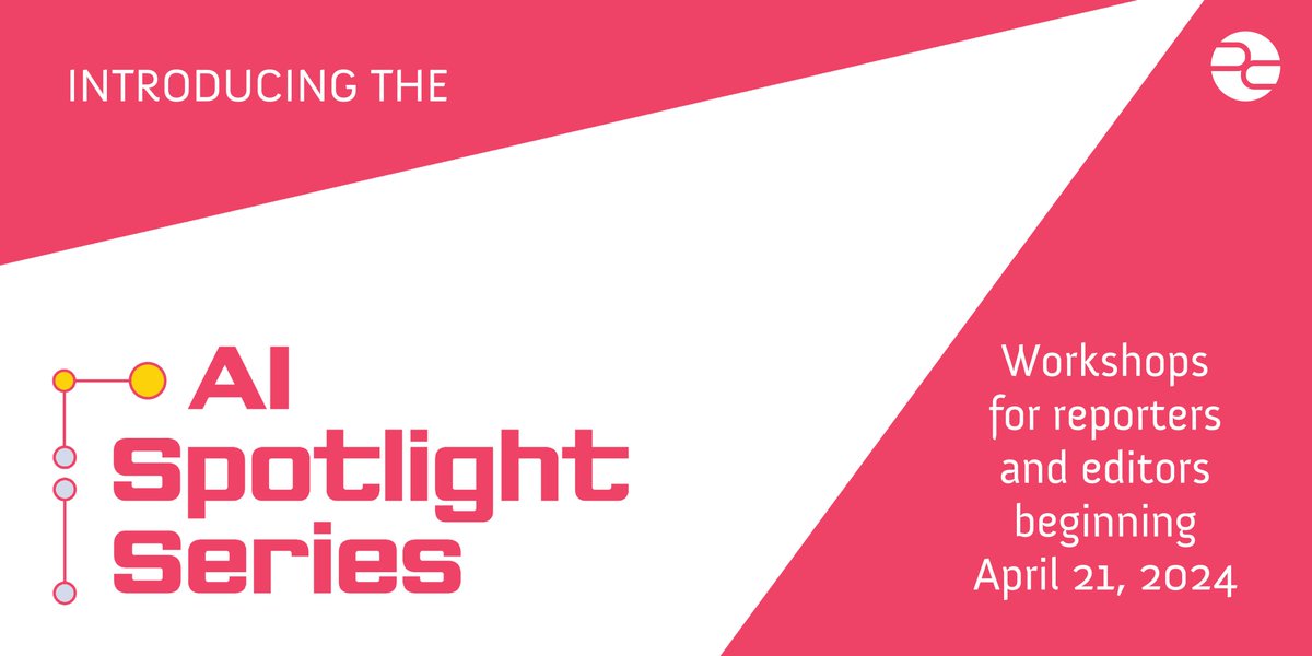 AI Spotlight Series Launches Free Journalist Training Program