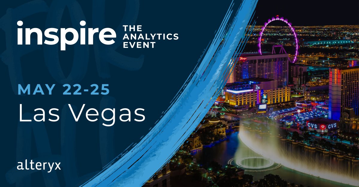Boost Your Analytics Journey at Alteryx Inspire 2023