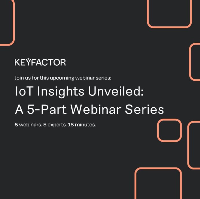 IoT Insights Unveiled: 5-Part Webinar Series Feb 5-9