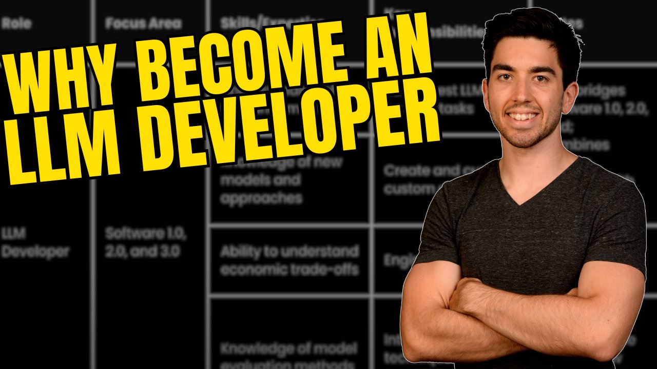 Comparing Software, ML, Prompt Engineers and LLM Developers