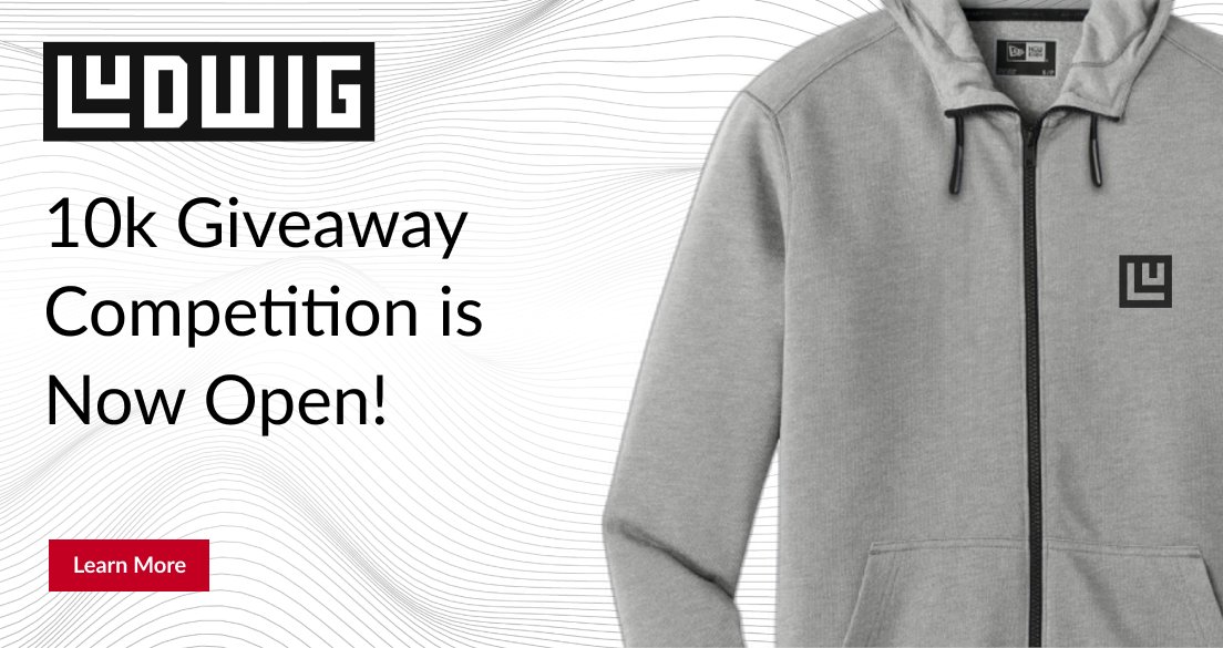 Ludwig Reaches 10,000 GitHub Stars – Join Giveaway Competition