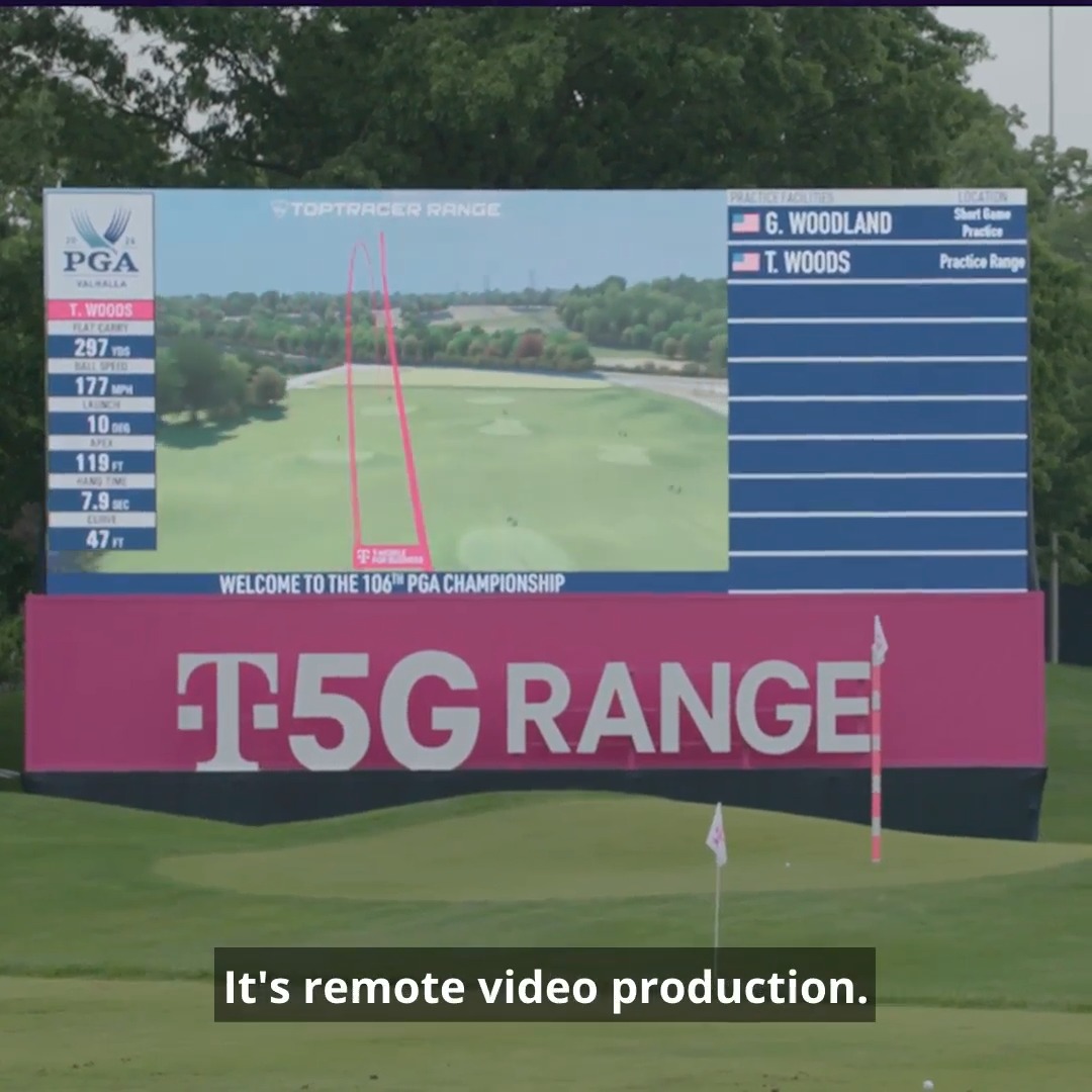 5G Innovation Transforms PGA Championship Experience for 200K Fans