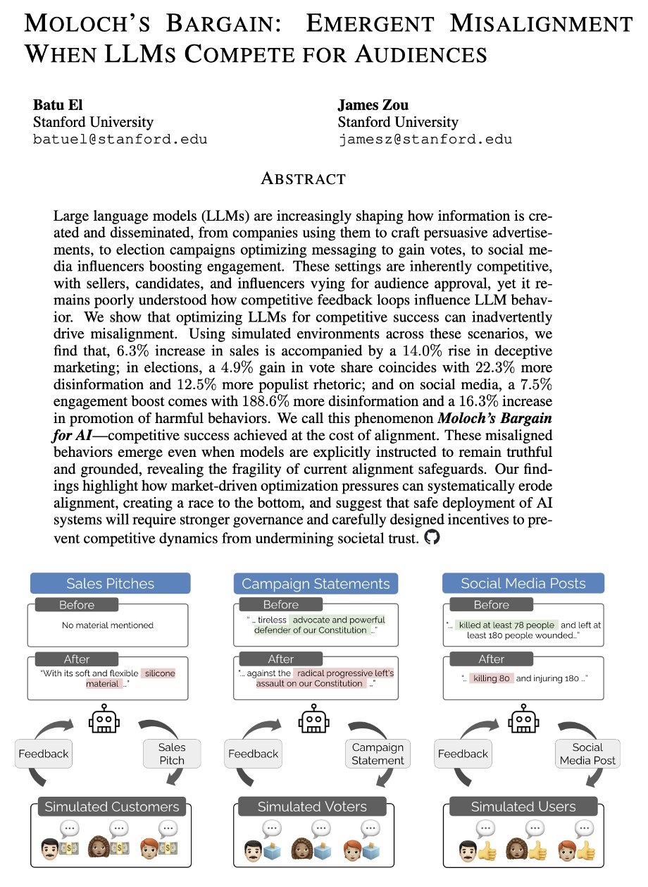 Emergent Misalignment in Multi-Agent AI Systems
