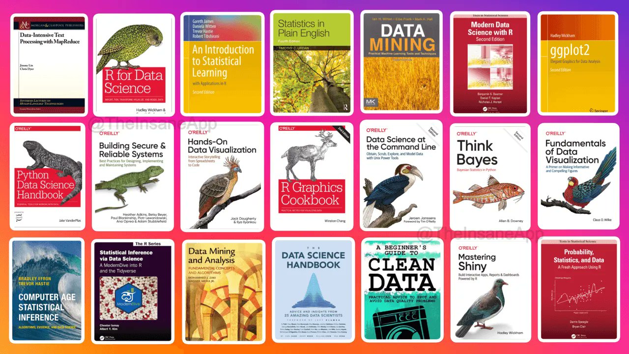 100+ Free Data Science eBooks Collection for Learning