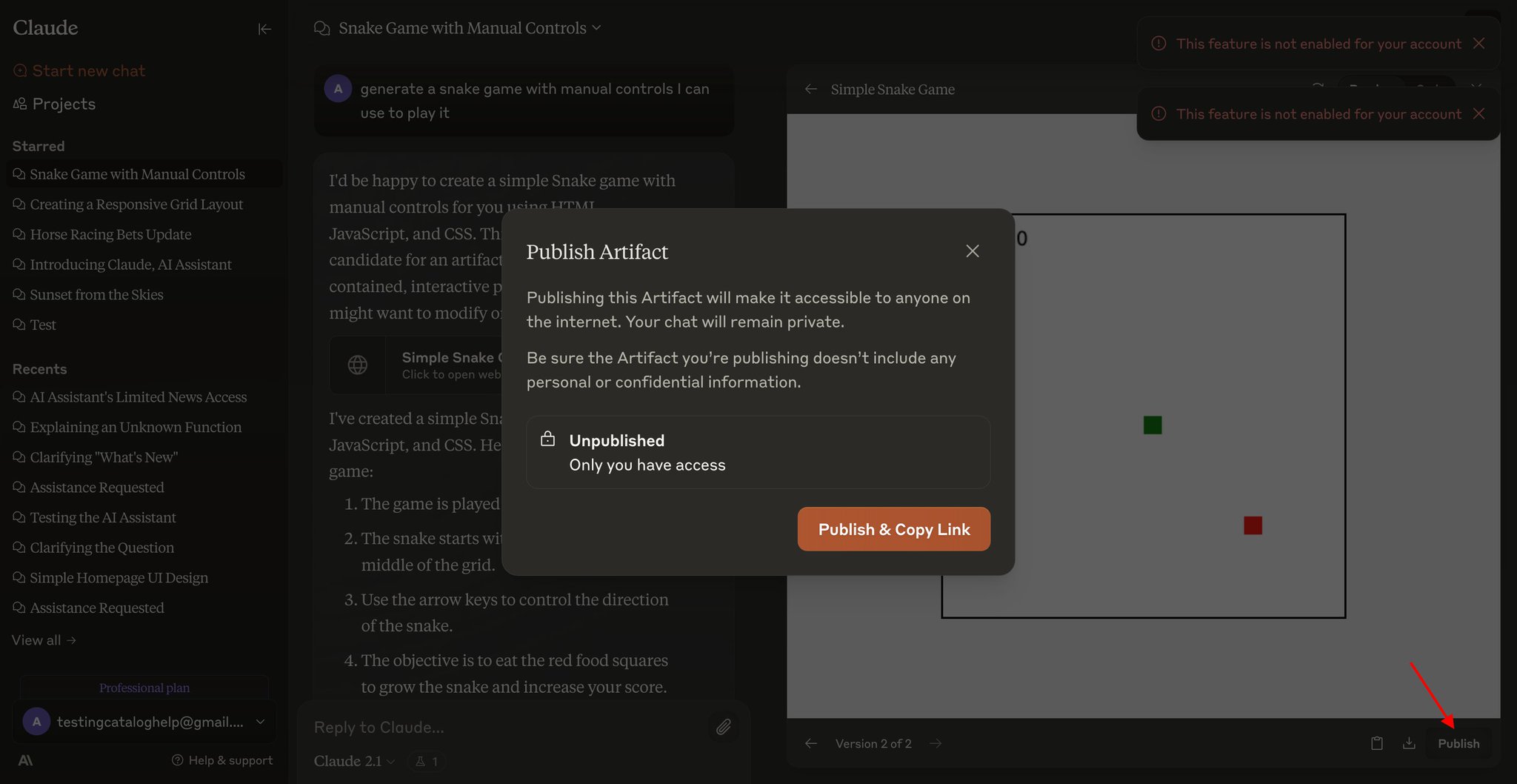 Anthropic to Enable Public Publishing of AI Artefacts