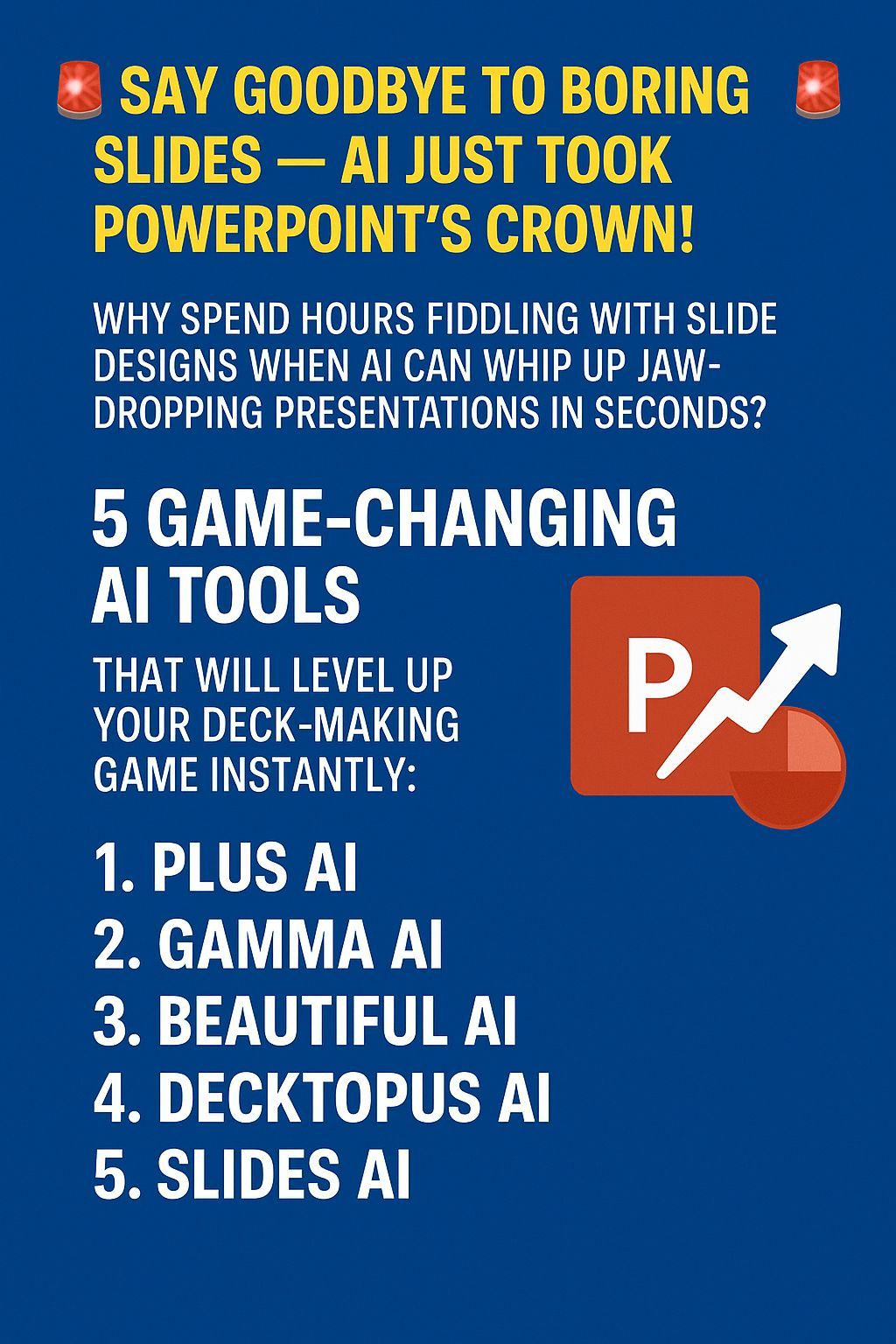 Five AI Tools Transform PowerPoint Presentations Instantly
